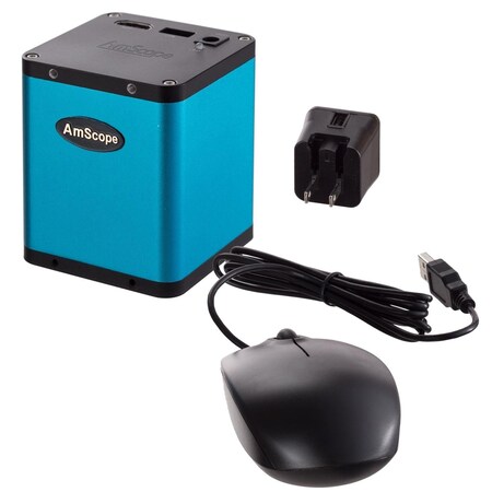 Amscope 1080p 60fps HDMI Color CMOS Auto-focus C-mount Microscope Camera for Live-view Only AF102